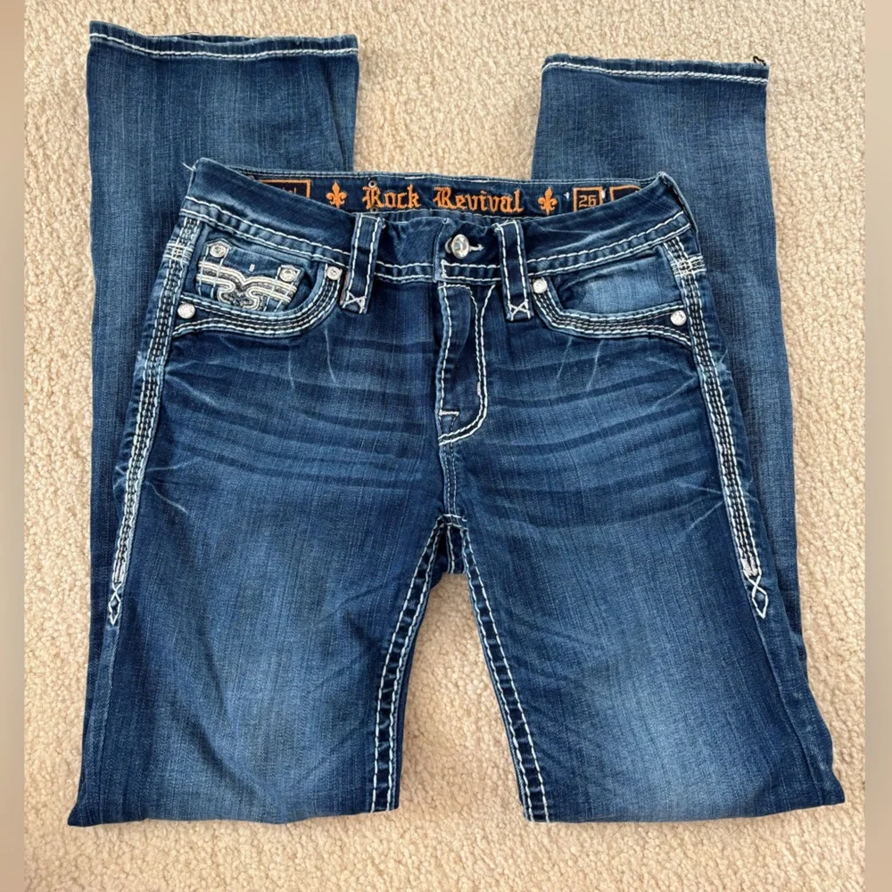 Rock Revival Bling Bootcut Jeans - Picture 2 of 6